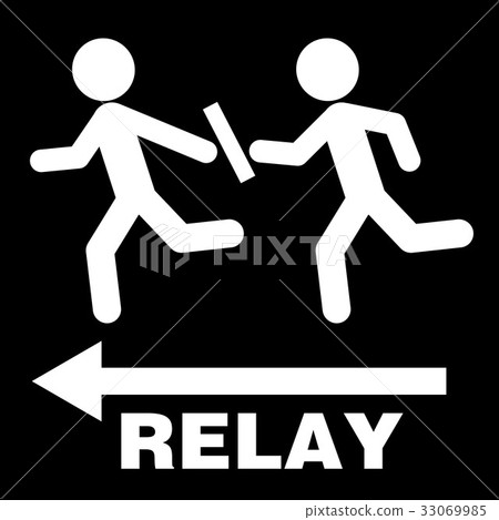 Relay icon - Stock Illustration [33069985] - PIXTA