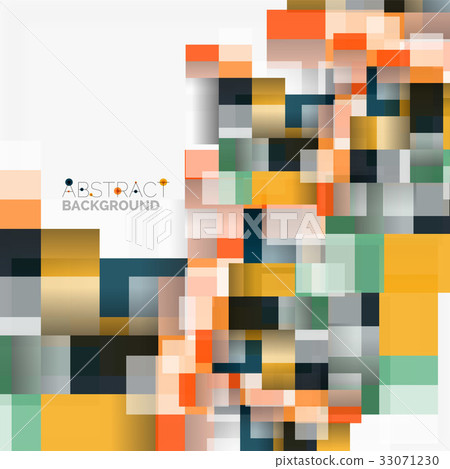 Abstract blocks template design background, simple - Stock Illustration ...