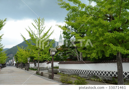 The castle town of Tsuwano called Sankyo's small Kyoto, Honcho-dori 33071461