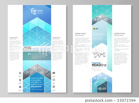 Blog graphic business templates. Page website 33072394