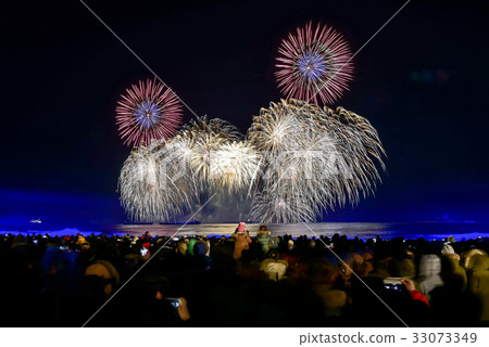 Fireworks, Gyeongpo, Gangneung, Gangwon-do, Korea 33073349