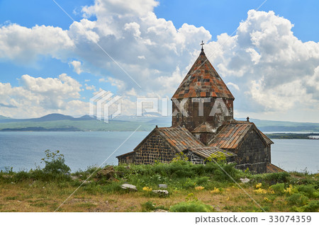 Ancient church in monastery Sevanavank Ancient church in monastery Sevanavank 33074359