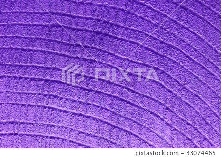Purple decorative relief plaster on wall closeup Purple decorative relief plaster on wall closeup 33074465