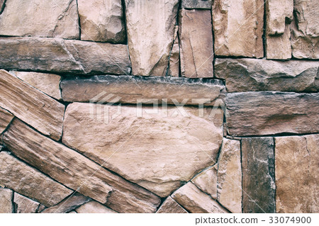 Texture of old stone wall for background Texture of old stone wall for background 33074900