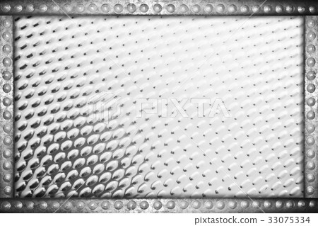 aluminum plate background with metal rivets frame aluminum plate background with metal rivets frame 33075334