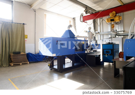 Production tape in a small factory 33075769