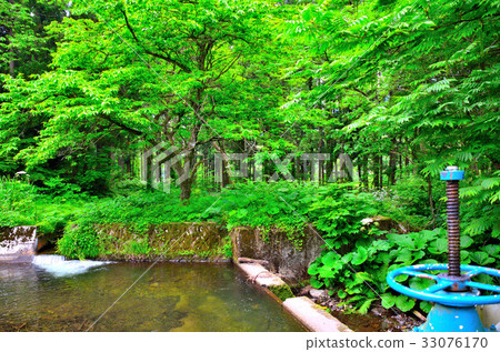 Scenery along the Akita Nakasho Line 33076170