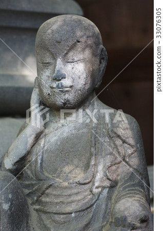 信州的文化遺產大師工匠世紀守谷的石佛卡魯贊Jizoan半身酒井（Shiunsuwa-cho Jiunji） 33076305