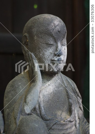 信州的文化資產大師工匠世紀守谷的石佛Kararazan Jizoan半身 33076306