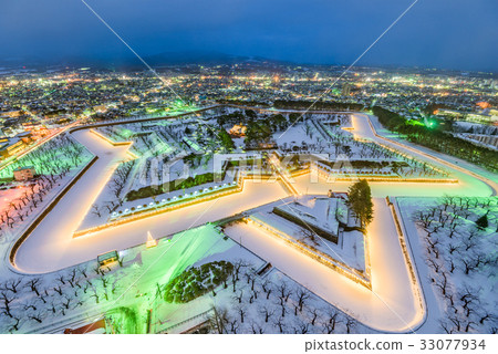 Hakodate Japan Fort 33077934