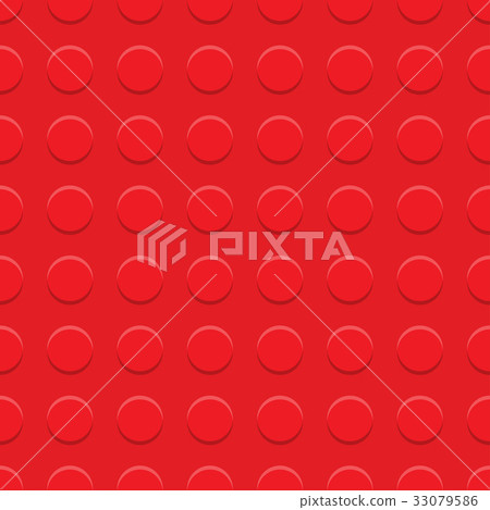 Red plastic construction plate. - Stock Illustration [33079586] - PIXTA