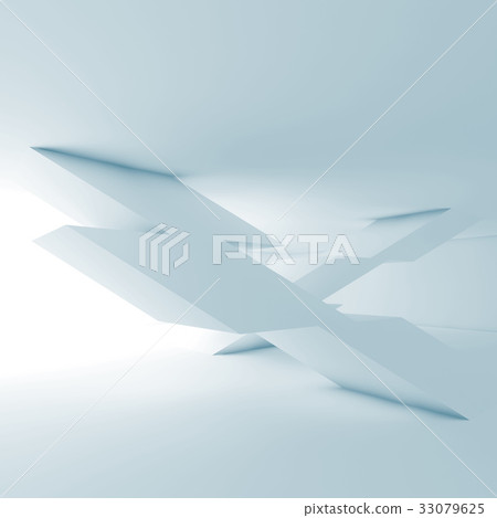 Polygonal installation with soft shadows 3 d 33079625