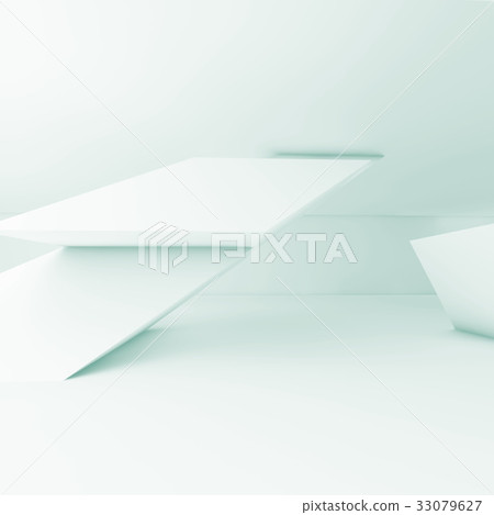Abstract 3 d empty interior background Abstract 3 d empty interior background 33079627