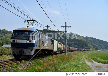 EF210-101 container freight train 33080061
