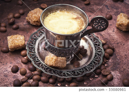 Coffee in the oriental style 33080981