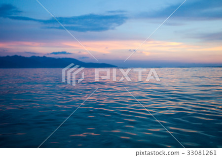 Male bare feet on the beach of the small coral Male bare feet on the beach of the small coral 33081261