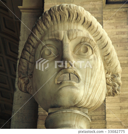 Antic drama roman mask, Rome, Italy Antic drama roman mask, Rome, Italy 33082775