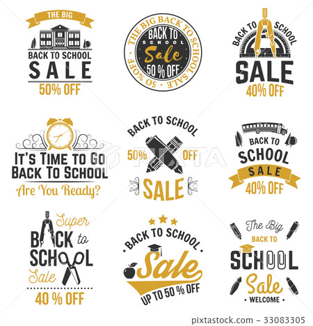 Back to School design. Vector illustration. 33083305