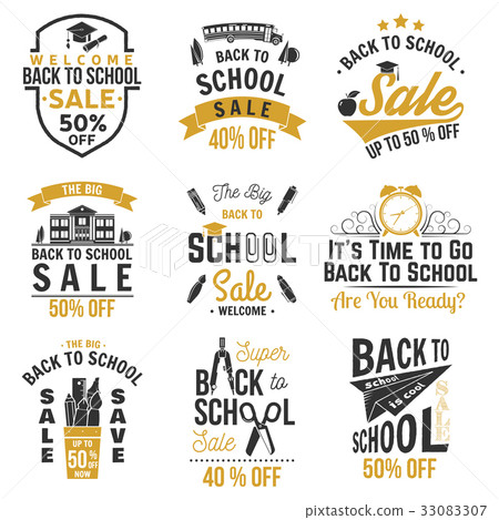Back to School design. Vector illustration. 33083307