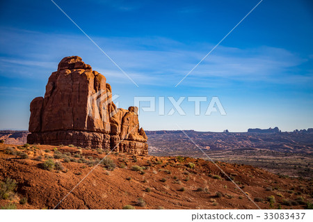 La Sal Mountains viewpoint Arches National Park 33083437