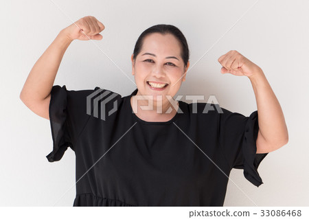 healthy, strong, happy, fit middle age woman healthy, strong, happy, fit middle age woman 33086468
