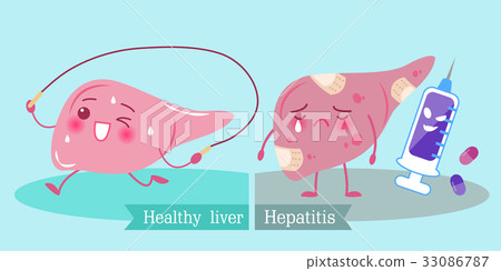 liver with health concept 33086787