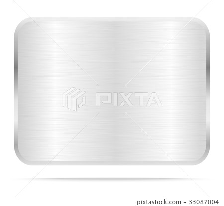 Vector Metal name plate or metal labels Vector Metal name plate or metal labels 33087004