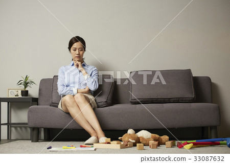 媽媽，女商人，工作媽媽 33087632