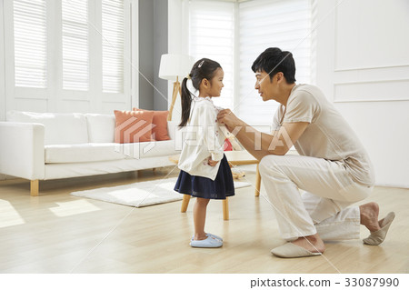 Dad, Daughter, Family, Walking Mom 33087990