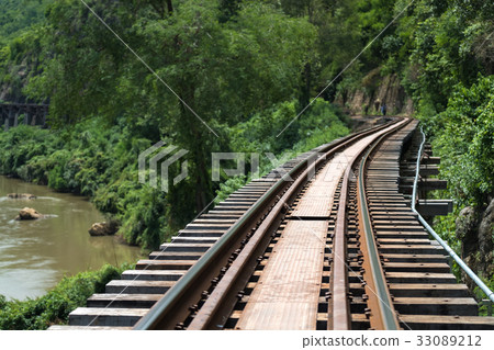 Railroad wood history world war II in river kwai 33089212