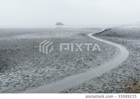 潮坪,道路,工作場所,島嶼,順天灣,順天市,全南, 潮坪,道路,工作場所,島嶼,順天灣,順天市,全南, 33089235