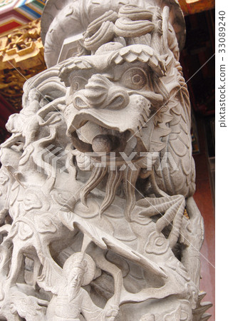 Dragon stone carving Dragon stone carving 33089240