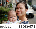 Mother and baby 33089674