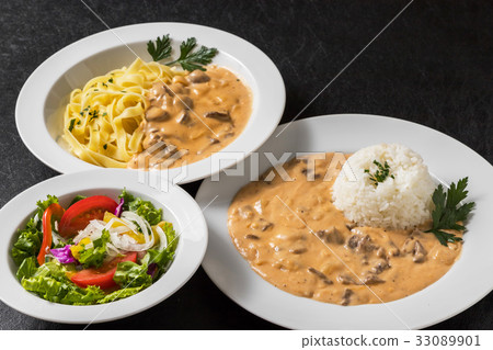 Beef stroganoff beef stroganoff 33089901