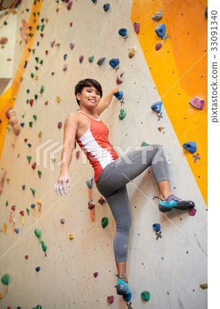 Rock climber 33091340