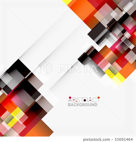 Abstract blocks template design background, simple - Stock Illustration ...
