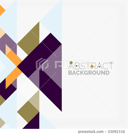 Triangle pattern design background Triangle pattern design background 33092316