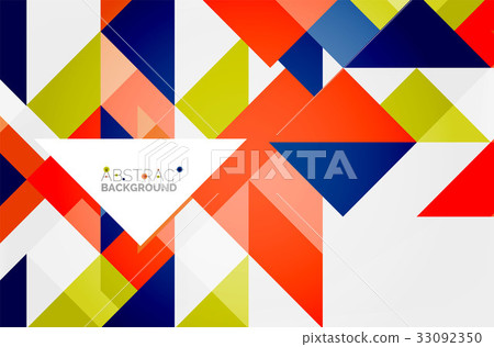 Triangle pattern design background Triangle pattern design background 33092350