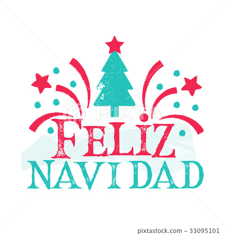 Feliz Navidad - Merry Christmas Spanish language 33095101