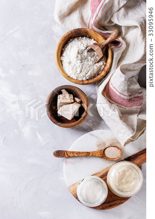 Sourdough for baking bread 33095946