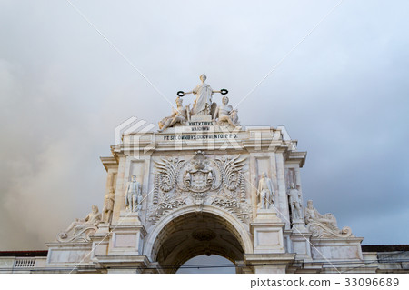 Arco da Rua Augusta at Praca do Comercio (Lisbon) 33096689