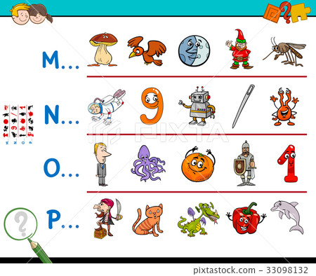 first letter of a word activity game 33098132