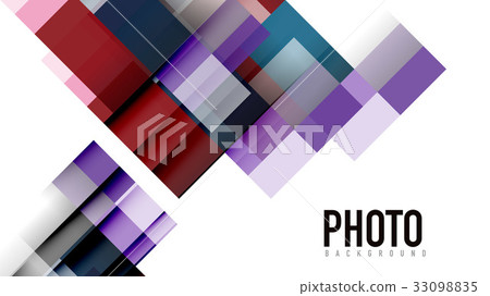Business presentation geometric template 33098835