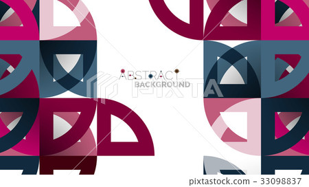 Business presentation geometric template 33098837