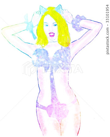 Beautiful woman 6 who sees this Beautiful woman 6 who sees this 33101954