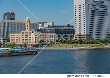 Yokohama Three Tower Queen S Tower Yokohama Stock Photo