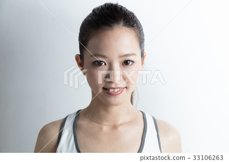 女性健身形象 33106263