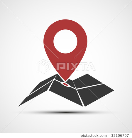 Vector icons map Vector icons map 33106707