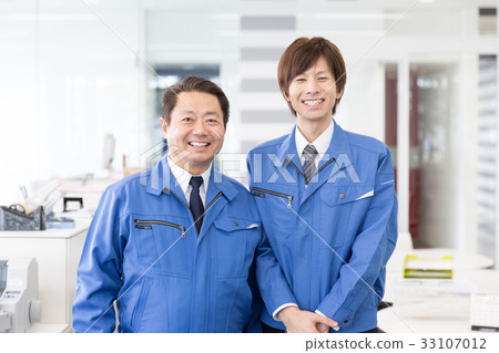 工作服裝肖像 工作服裝肖像 33107012