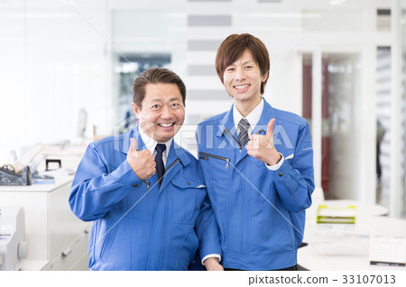 工作服裝肖像 工作服裝肖像 33107013